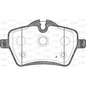 Front brake pad set OPEN PARTS - BPA1277.00