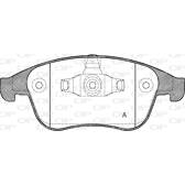 Front brake pad set OPEN PARTS - BPA1389.00