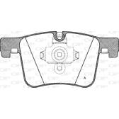 Front brake pad set OPEN PARTS - BPA1457.00