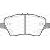 Front brake pad set OPEN PARTS - BPA1514.00