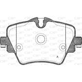 Front brake pad set OPEN PARTS - BPA1625.08