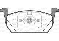 Front brake pad set