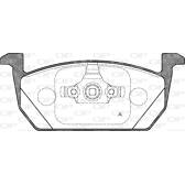 Front brake pad set OPEN PARTS - BPA1710.00