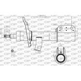 Front shock absorber OPEN PARTS - SAB8605.31