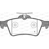 Jeu de plaquettes de frein arrière OPEN PARTS - BPA0842.20