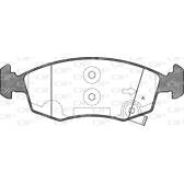 Jeu de plaquettes de frein avant OPEN PARTS - BPA0172.50