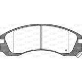 Jeu de plaquettes de frein avant OPEN PARTS - BPA0354.02