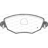 Jeu de plaquettes de frein avant OPEN PARTS - BPA0776.00