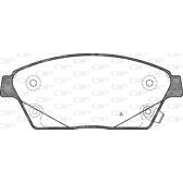 Jeu de plaquettes de frein avant OPEN PARTS - BPA1431.02