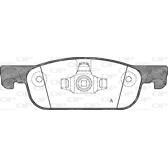 Jeu de plaquettes de frein avant OPEN PARTS - BPA1718.00