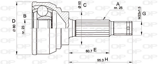 Joint Kit, drive shaft