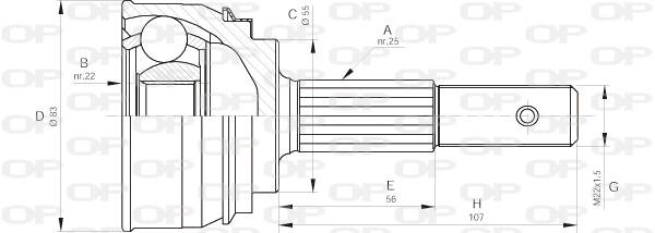 Joint Kit, drive shaft