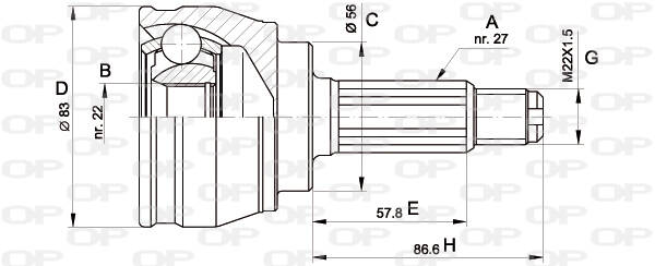 Joint Kit, drive shaft