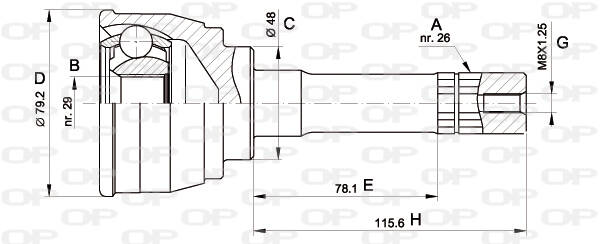 Joint Kit, drive shaft