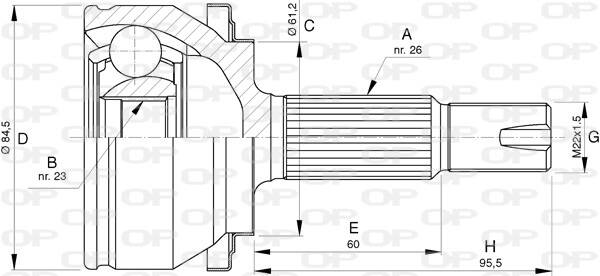 Joint Kit, drive shaft