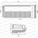 Kit de protection complet amortisseur OPEN PARTS - DCK5086.04