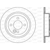 Brake disc set (2) OPEN PARTS - BDA1889.10