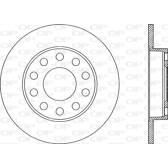 Brake disc set (2) OPEN PARTS - BDR1939.10