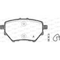 Rear brake pad set OPEN PARTS - BPE1562.00