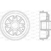 Remtrommel OPEN PARTS - BAD9027.30