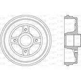 Bremstrommel OPEN PARTS - BAD9069.30