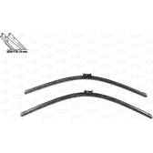 Satz aus zwei Scheibenwischerblättern OPEN PARTS - WBT9034.00