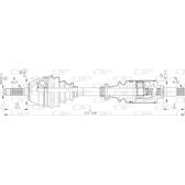 Semiassi OPEN PARTS - DRS6018.00