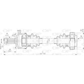 Semiassi OPEN PARTS - DRS6104.00