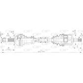 Semiassi OPEN PARTS - DRS6139.00