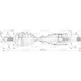 Semiassi OPEN PARTS - DRS6161.00