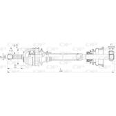 Semiassi OPEN PARTS - DRS6170.00