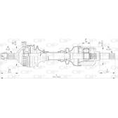 Semiassi OPEN PARTS - DRS6202.00
