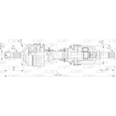Semiassi OPEN PARTS - DRS6228.00