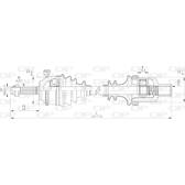 Semiassi OPEN PARTS - DRS6299.00