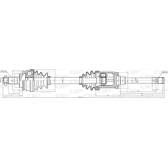 Semiassi OPEN PARTS - DRS6339.00