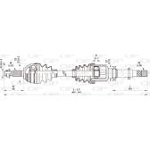 Semiassi OPEN PARTS - DRS6343.00