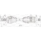 Semiassi OPEN PARTS - DRS6351.00