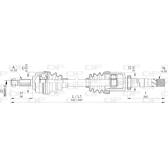 Semiassi OPEN PARTS - DRS6389.00