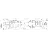 Semiassi OPEN PARTS - DRS6395.00