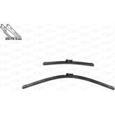 Juego de 2 escobillas limpiaparabrisas OPEN PARTS - WBT9000.00