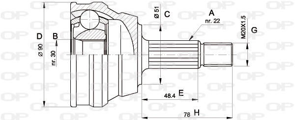 Joint Kit, drive shaft