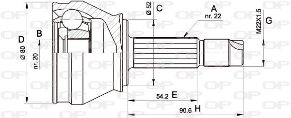 Joint Kit, drive shaft