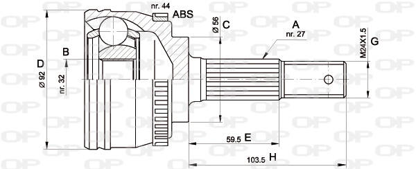 Joint Kit, drive shaft