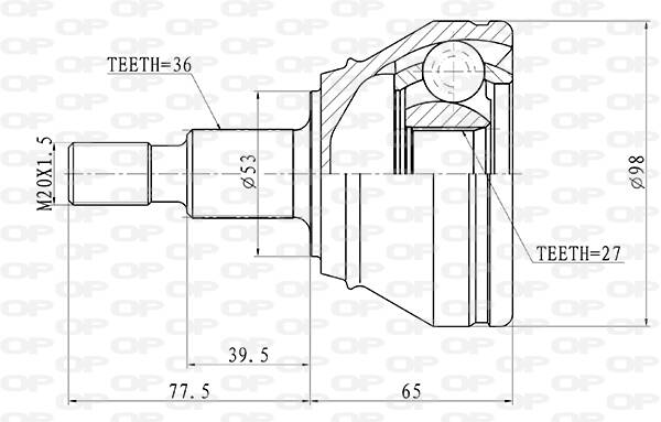 Joint Kit, drive shaft
