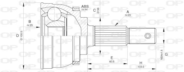 Joint Kit, drive shaft