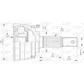 Tête de cardan OPEN PARTS - CVJ5629.10