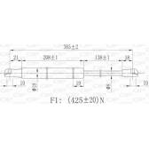 Vérin de coffre OPEN PARTS - GSR6328.00