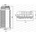 Volledige beschermingsset (stofkap) OPEN PARTS - DCK5070.04