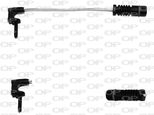 Brake pad wear sensor