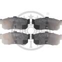 Bremsbelagsatz hinten OPTIMAL - BP-09834